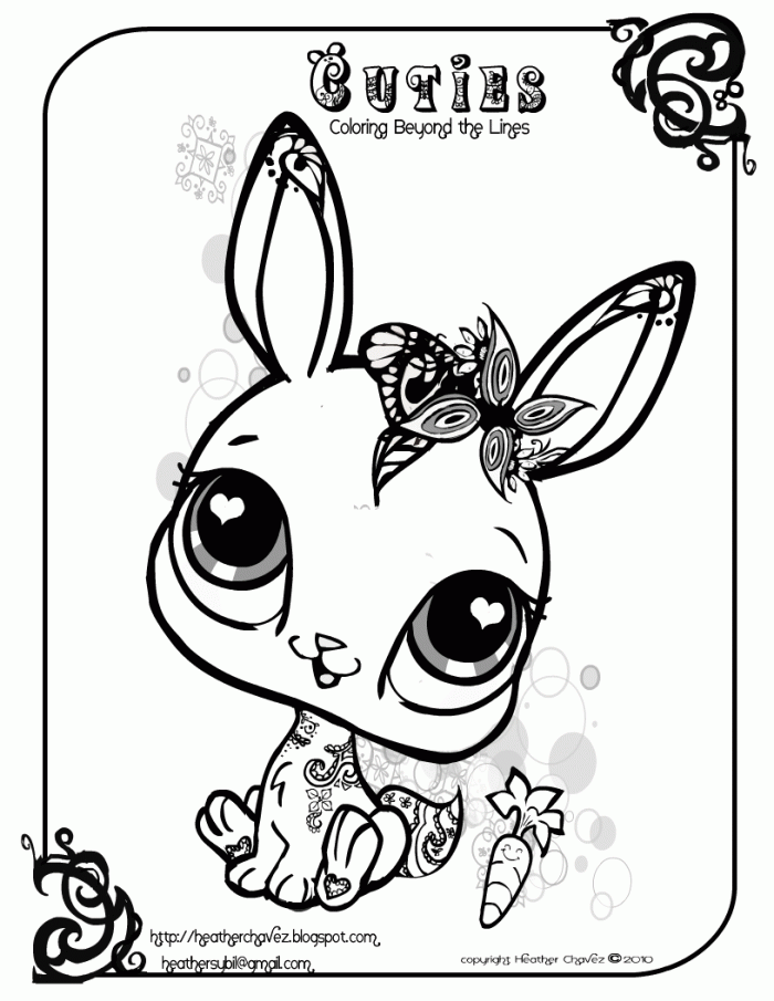 Littlest Pet Shop Turtle Coloring Pages