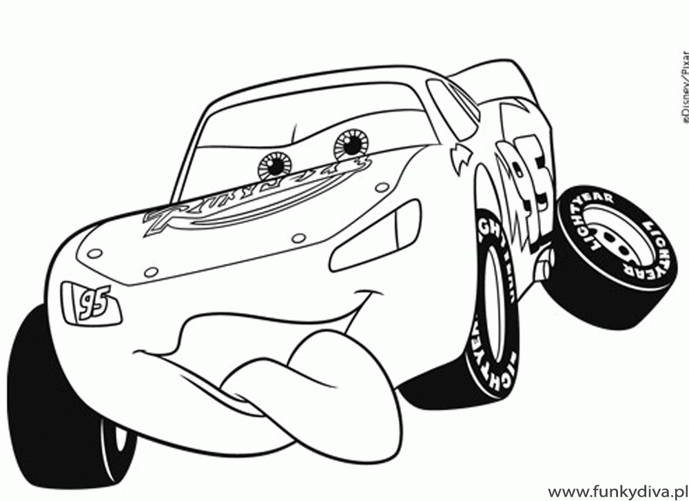 Lightning Mcqueen Coloring Pages - Free Coloring Pages For 