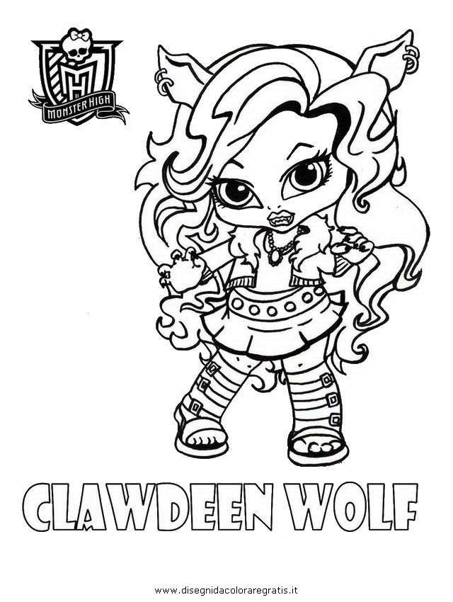 Monster high baby Colouring Pages (page 2)