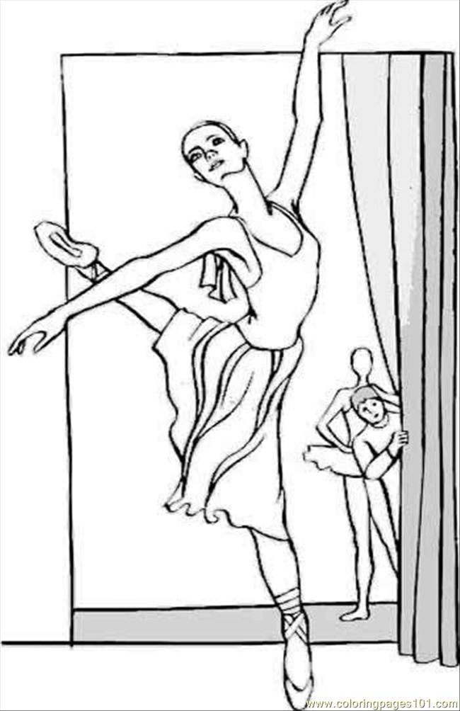 Free Printable Ballet Coloring Pages For Kids | Coloring Pages