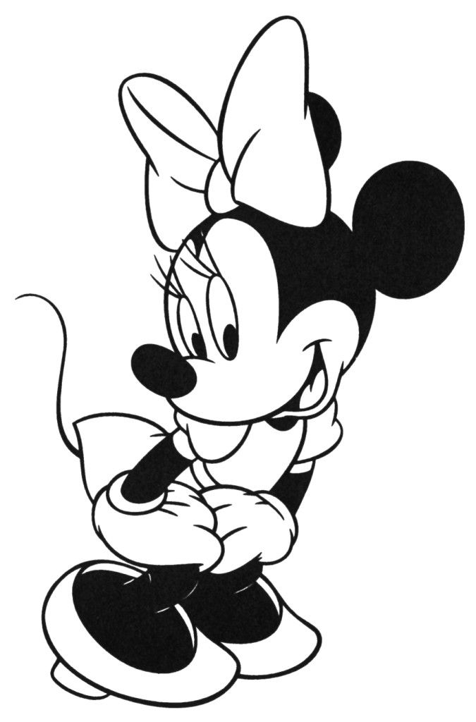 Download Minnie Mouse Color Page - deColoring