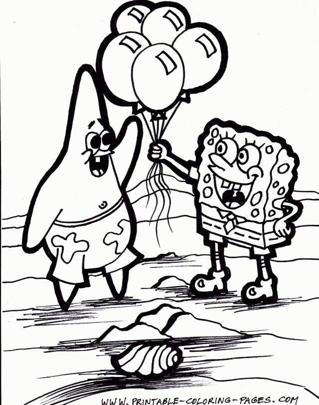 Online Spongebob Coloring Pages 139380 Label Free Online 258923 