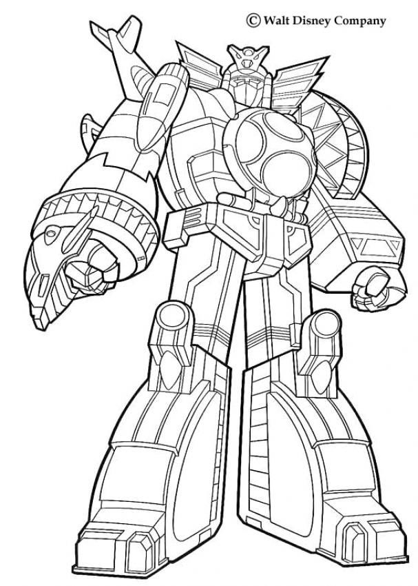 power rangers super samurai Coloriage