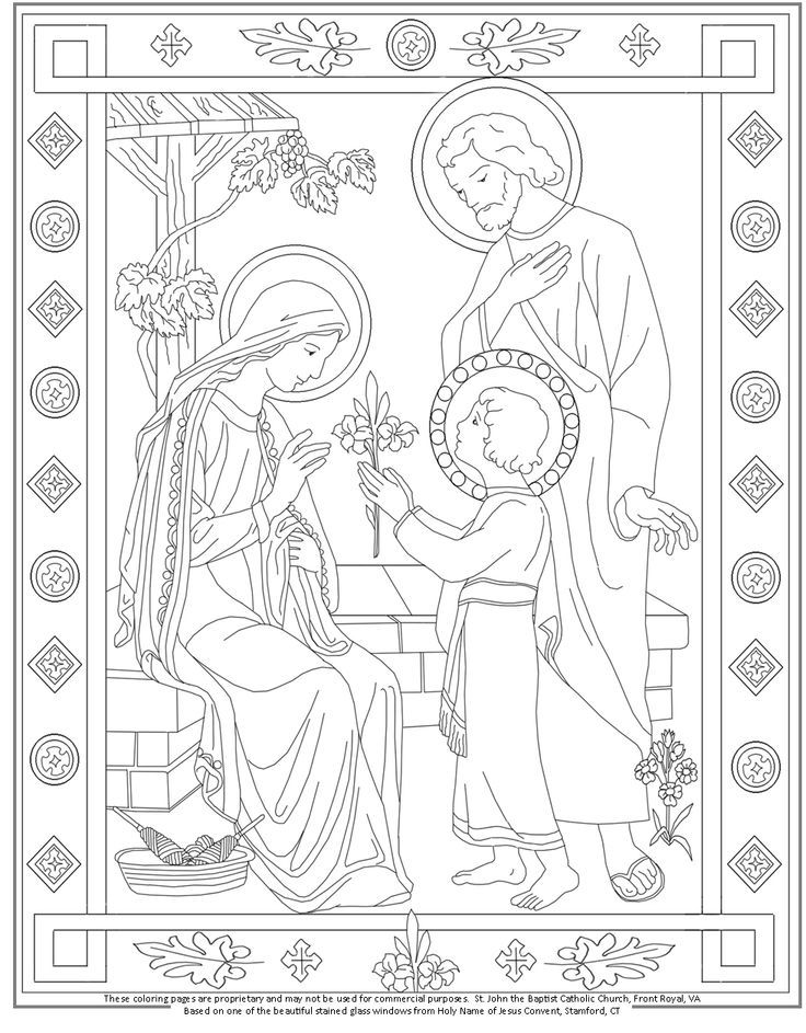 Catholic Coloring Pages | 44 Pins
