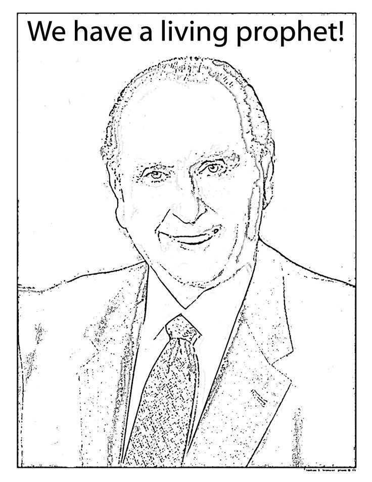 We have a living Prophet clipart | Church