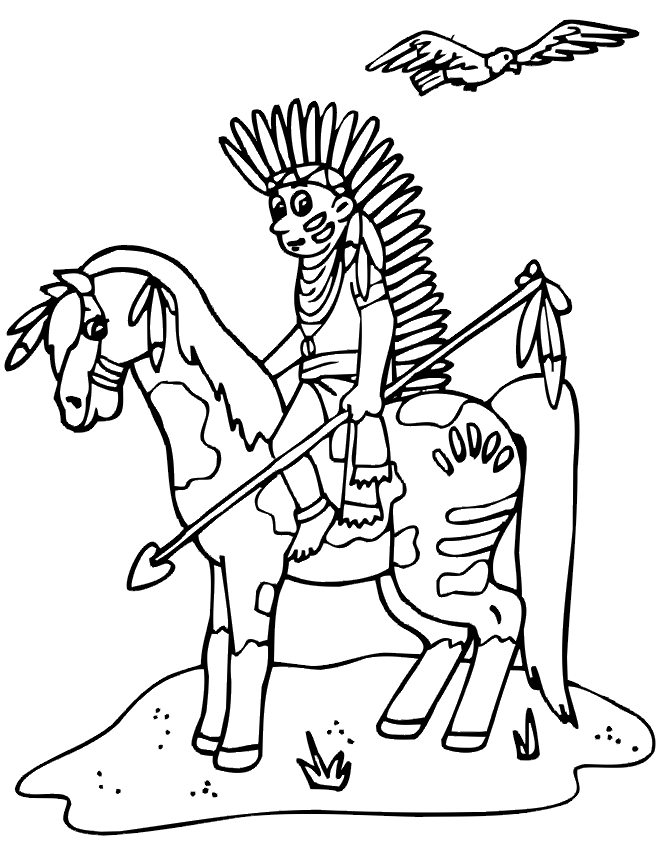 indian children Colouring Pages