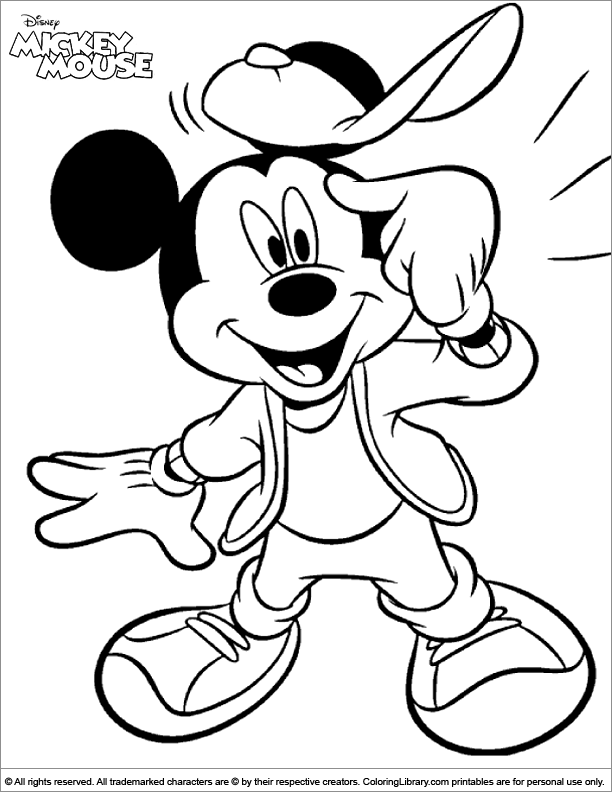 Coloring Pictures Of Mice