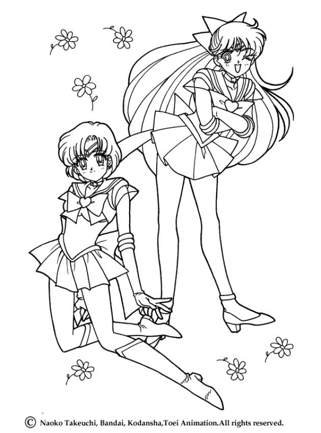 SAILOR MOON coloring pages : 82 free online coloring books 