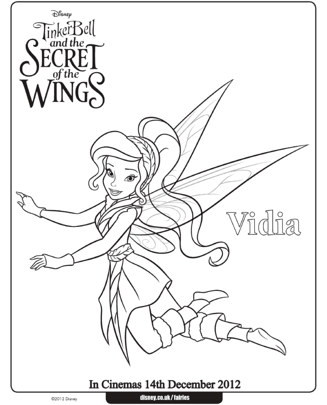 Tinkerbell Coloring Pages Printable 379 | Free Printable Coloring 