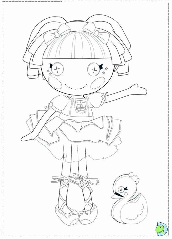 letras lalaloopsy Colouring Pages