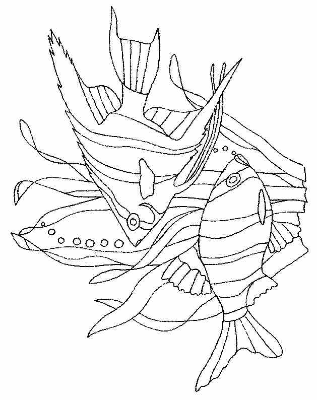 Nature Algae print coloring pages | coloring pages