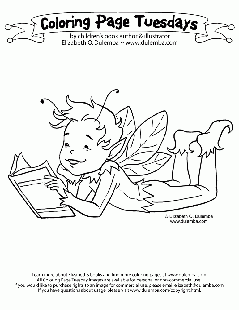 Comics Coloring Page Of A Boy Reading His Comic Books