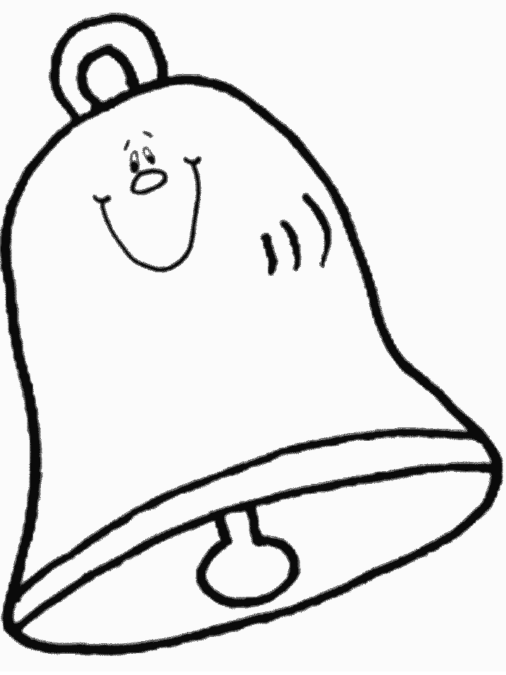 Bell Coloring Pages For Kids - Free Printable Coloring Pages 