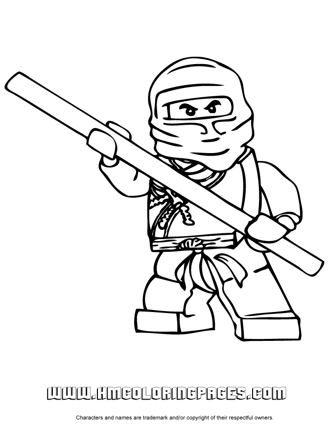 Cole – Ninjago Coloring Page | Free Printable Coloring Pages