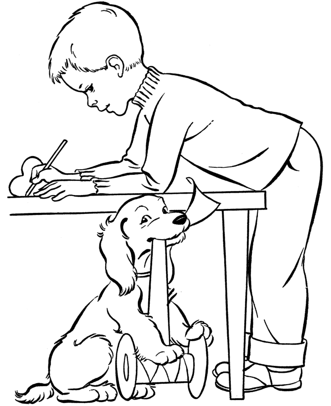 Kids Valentine's Day Coloring Pages - Kids Fun Valentine's 