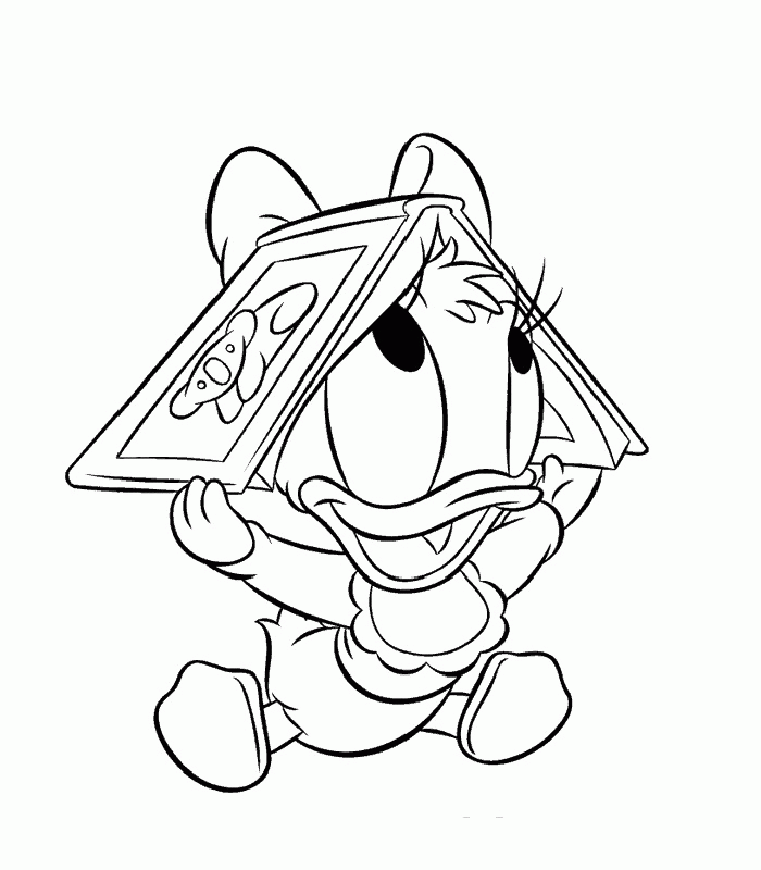Baby Donald Duck Coloring Pages | Coloring Pages For Kids