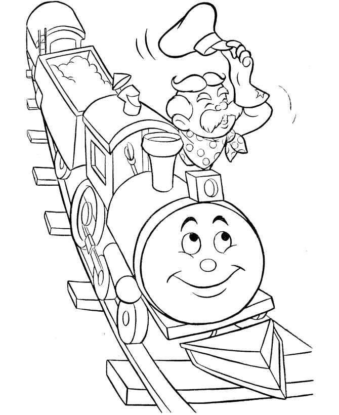 Thomas e seus Amigos para Colorir e Imprimir | Desenhos para 