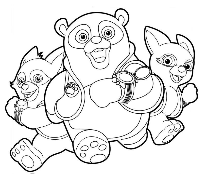 Disney Junior Coloring Pages