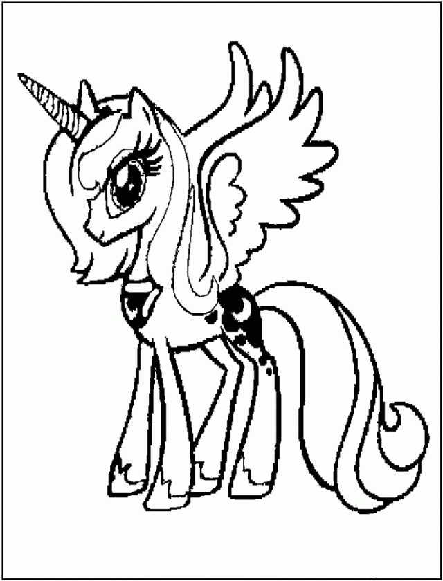 My Little Pony Coloring Sheets My Little Pony Coloring Pages For