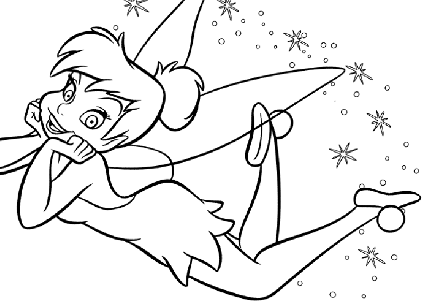 Tinkerbell Coloring Pages | ColoringMates.