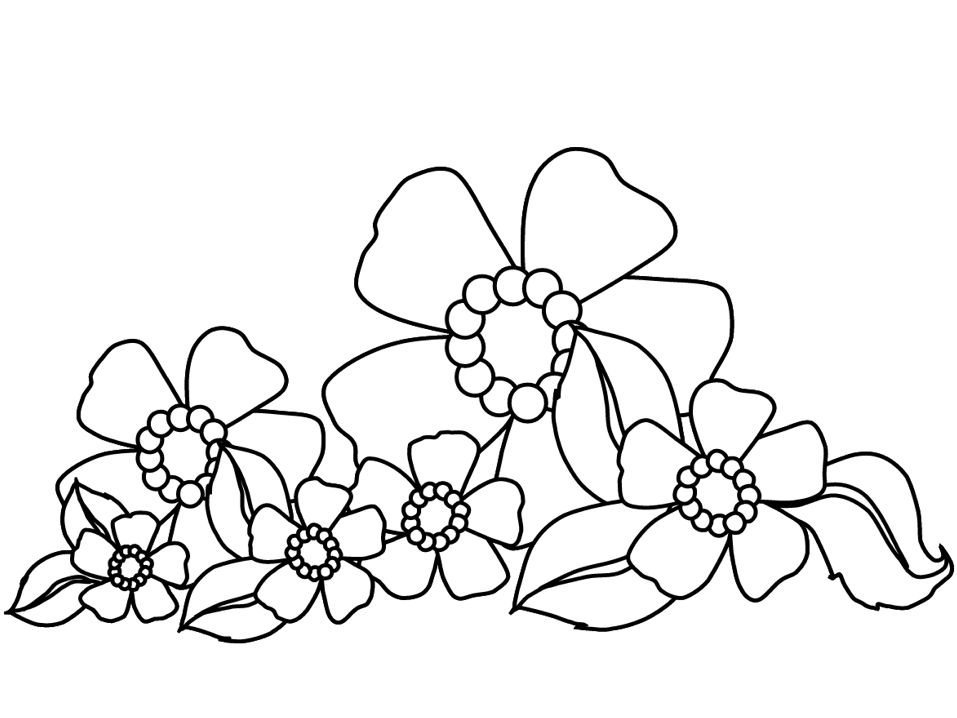 Printable Flowers # 19 Coloring Pages