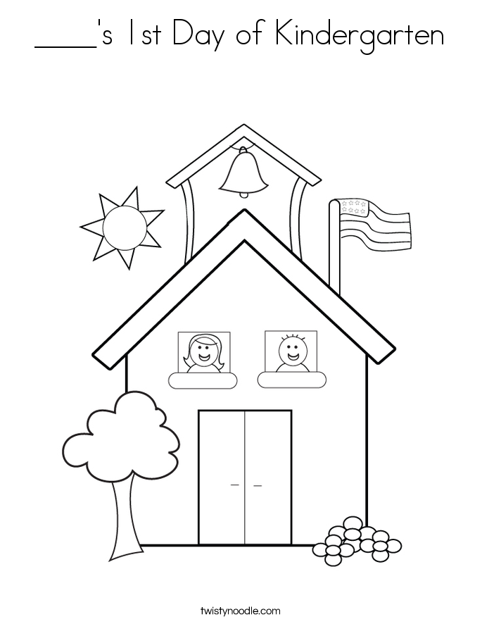 Kindergarten Coloring Pages | Coloring Pages