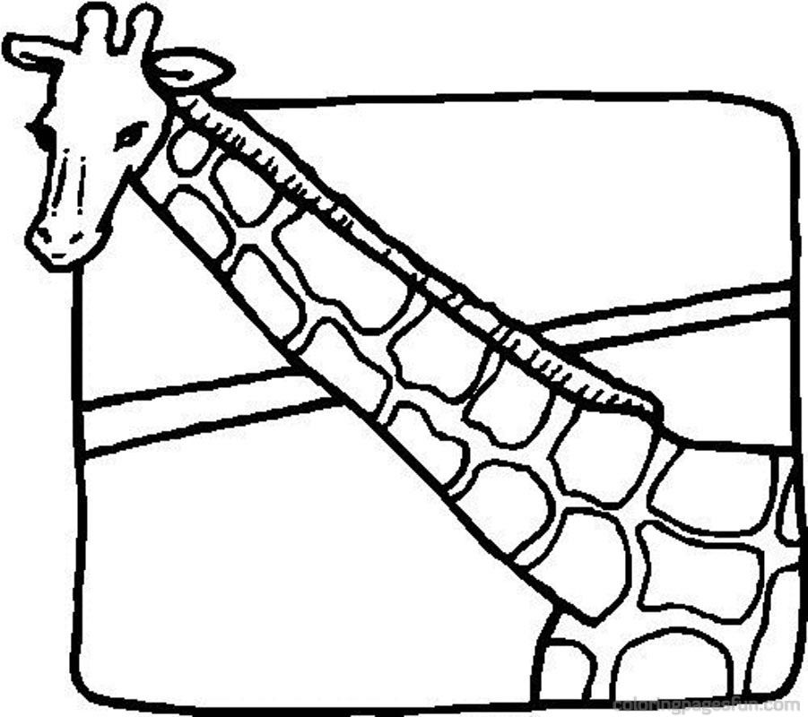 Giraffe Coloring Pages | Clipart Panda - Free Clipart Images