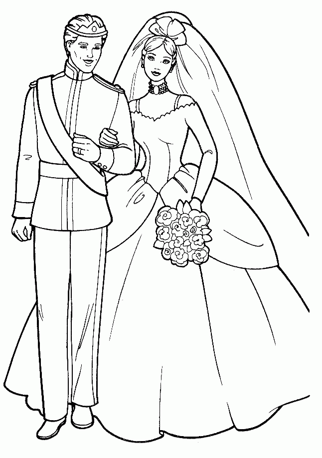 Barbie Coloring Pages For Kids | Free coloring pages