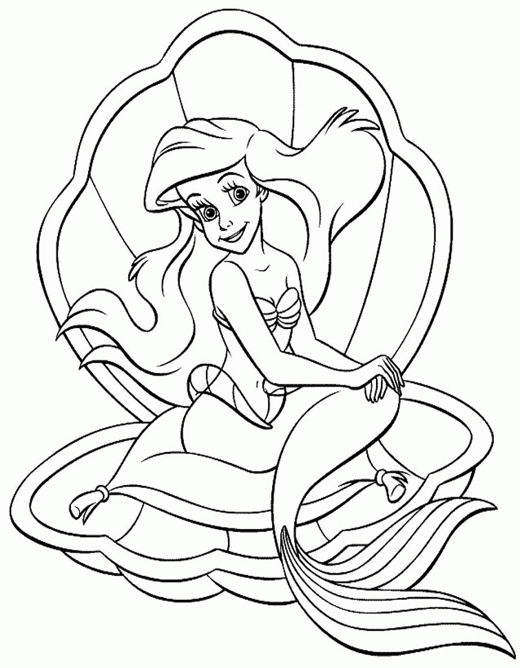 Best Mermaid Barbie Coloring Pages - deColoring