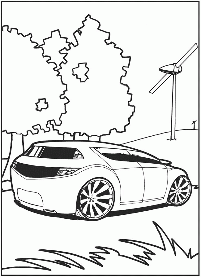 car crazy 2 | Coloring Pages/LineArt Cars