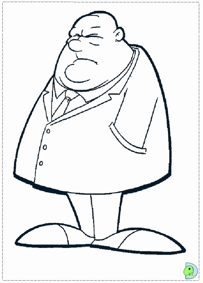 inspector gadget Colouring Pages (page 3)