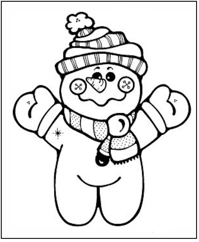 WINTER CLOTH?dgd Colouring Pages