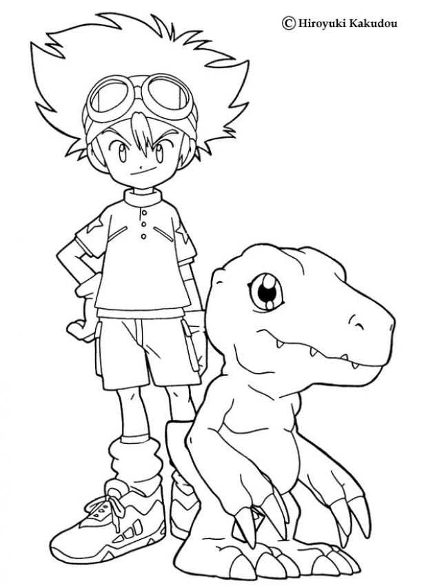 Manga Coloring Pages - Coloring Nation