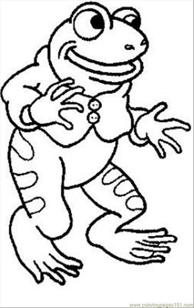 froggy goes to school Colouring Pages (page 3)