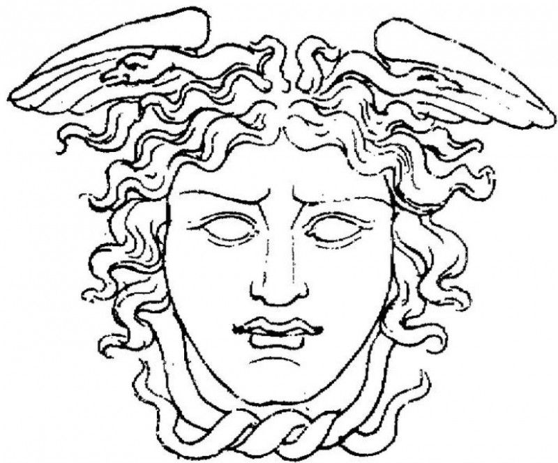 Medusa Coloring Pages - HD Printable Coloring Pages