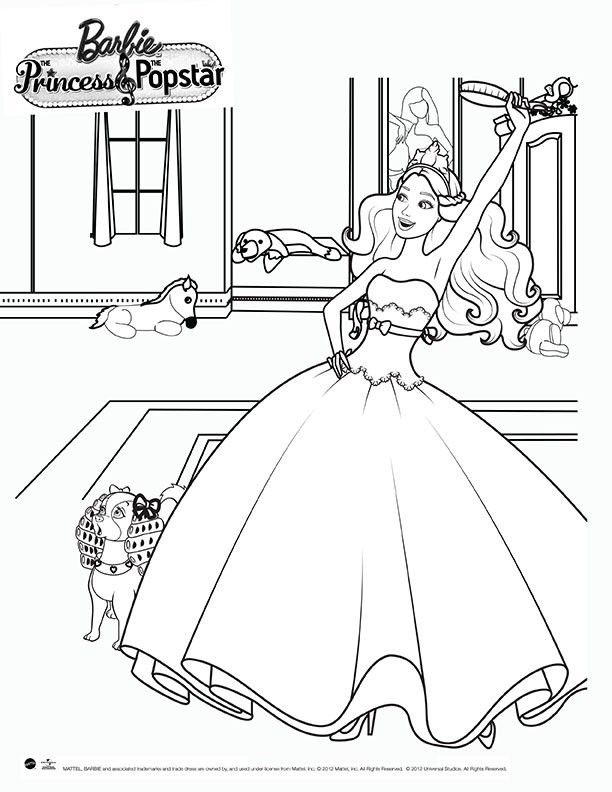 Pop Star Coloring Pages | Printable Coloring Pages