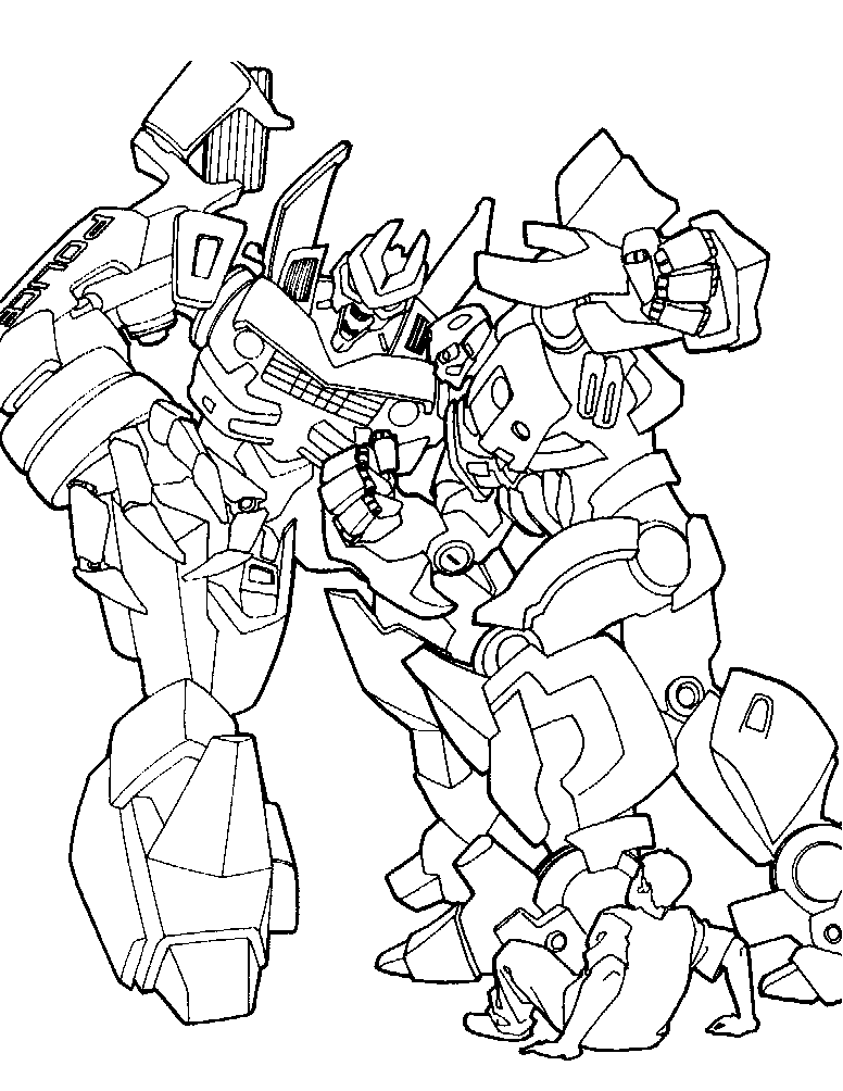 hatchet tranformers Colouring Pages