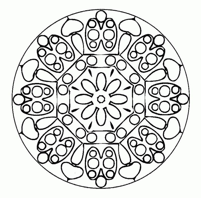Mandala Coloring Pages - HD Printable Coloring Pages
