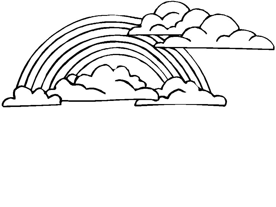 Rainbow Coloring Pages To Print | Free coloring pages