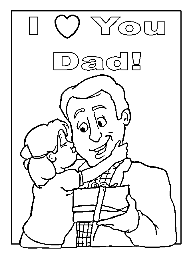 How to Make Use of Fathers Day Coloring Pages | Birthday