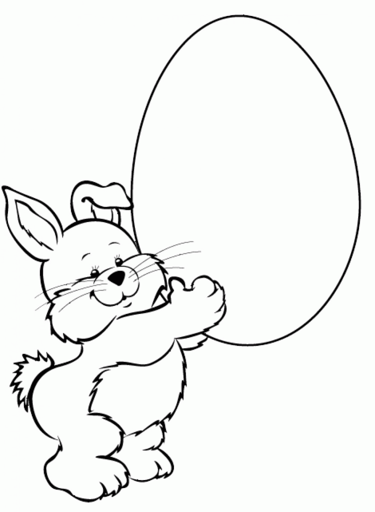Easter Egg Printable Coloring Pages | Extra Coloring Page