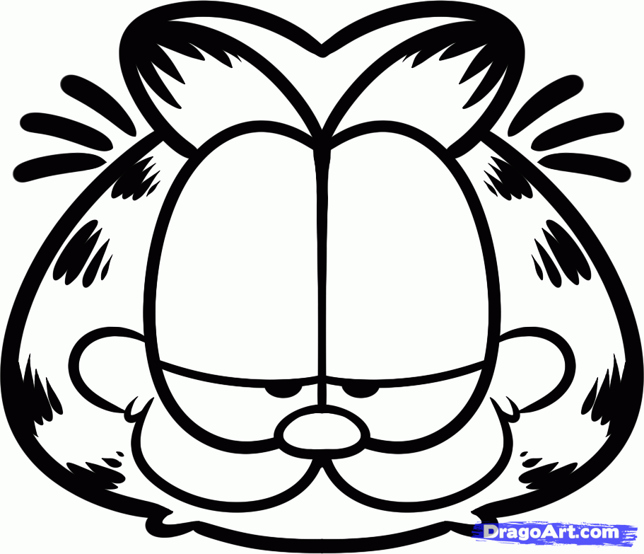 how-to-draw-garfield-easy-step 