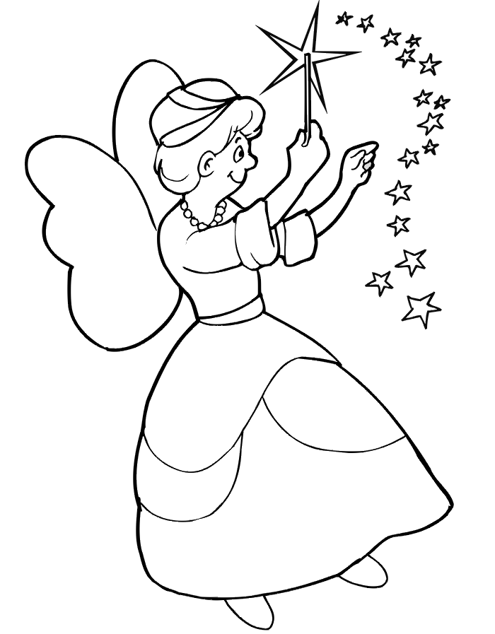 Fairies Coloring Pages | Coloring Pages To Print