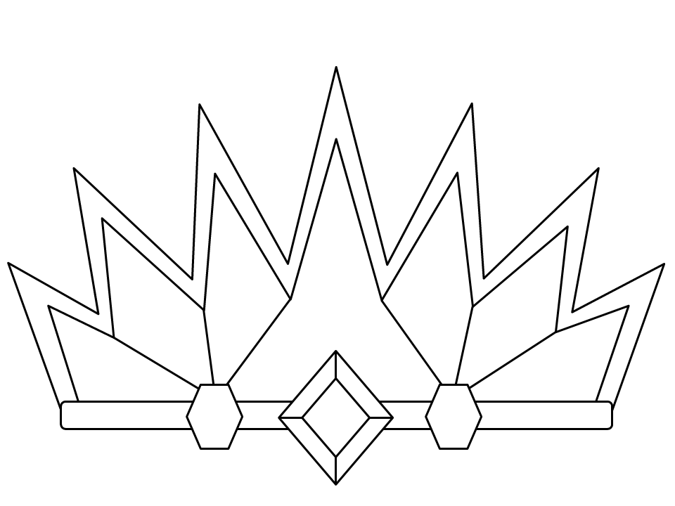 crown coloring page : Printable Coloring Sheet ~ Anbu Coloring 