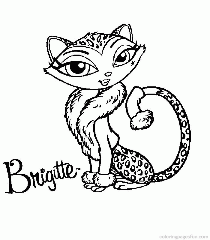 Bratz Petz | Free Printable Coloring Pages