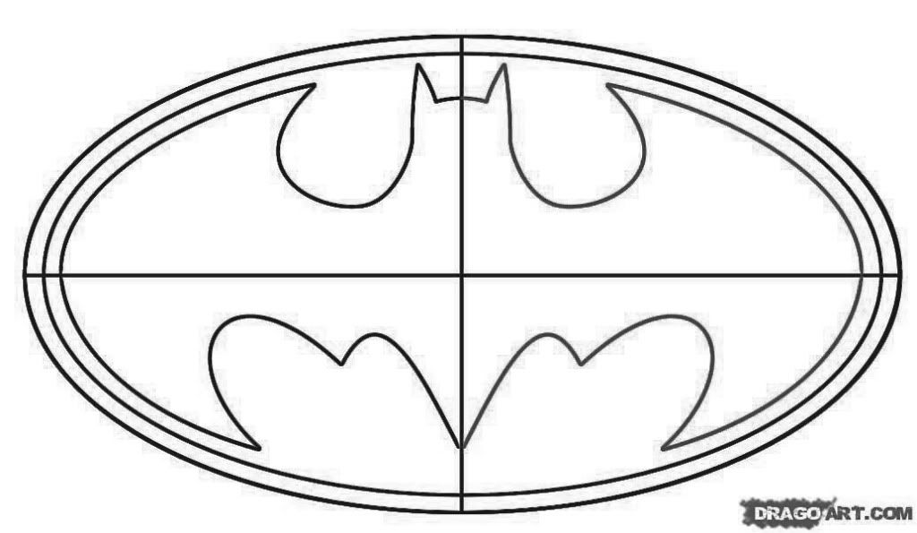 Gallery For > How To Draw Superhero Logos Step By Step