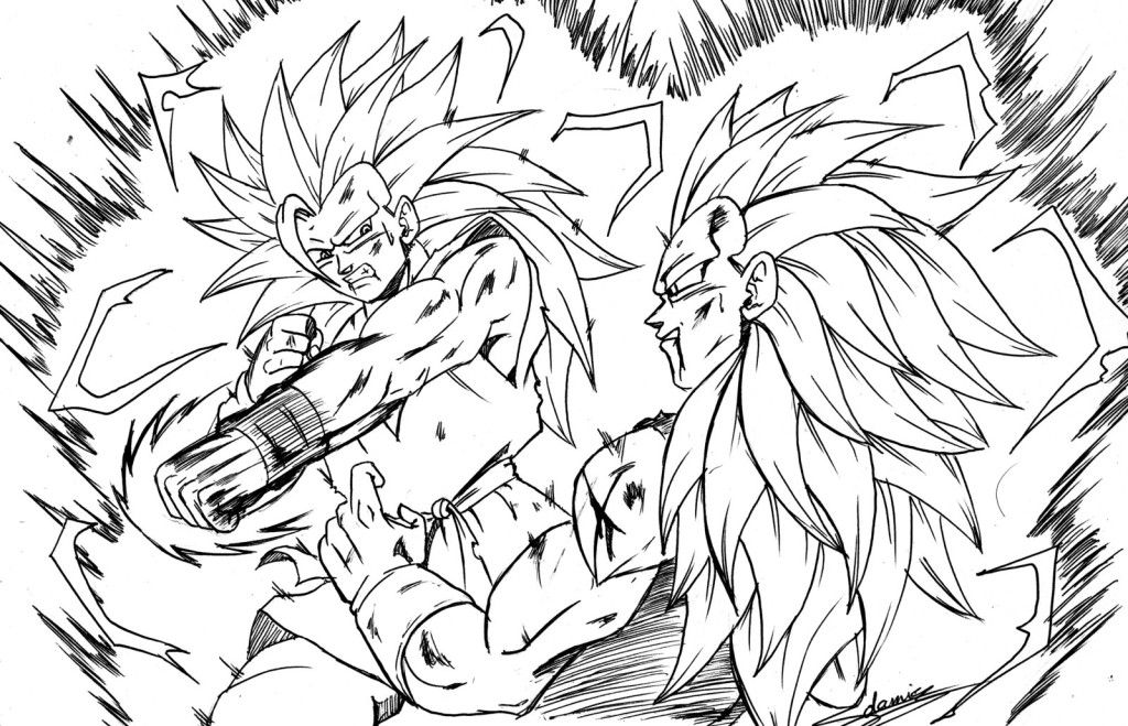 Dragon Ball Z Kai Coloring Pages - Free Coloring Pages For 