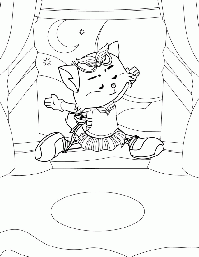 Ballerina Coloring Pages Angelina Ballerina Coloring Pages 149049 