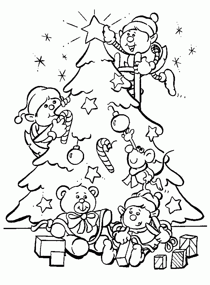 Partys Christmas print coloring pages. 224