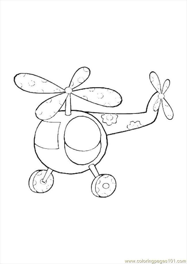 toy helicopter Colouring Pages (page 2)